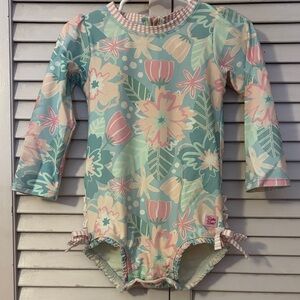 Ruffle Butts Rash Guard Swimsuit